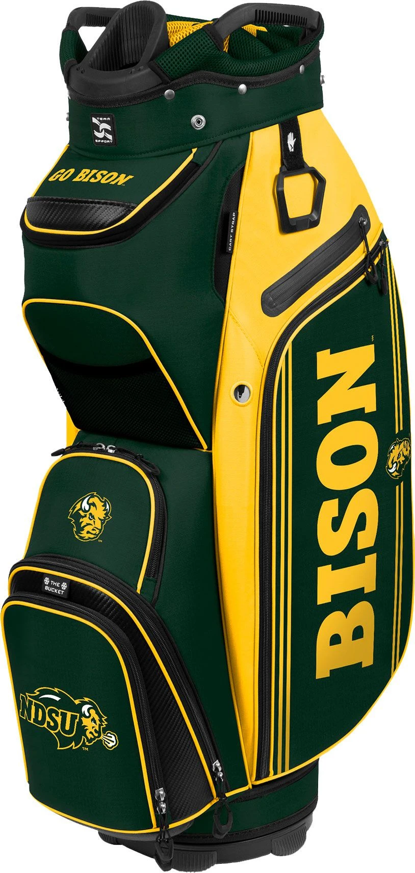WinCraft Team Effort North Dakota State Bison Bucket III Cooler Cart Bag For Men 1 WinCraft Team Effort North Dakota State Bison Bucket III Cooler Cart Bag For Men