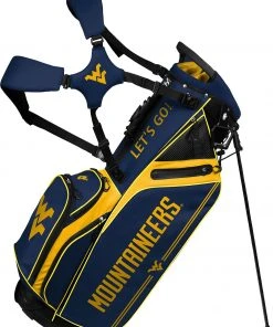 WinCraft Team Effort West Virginia Mountaineers Caddie Carry Hybrid Bag For Unisex