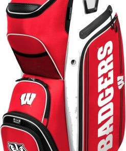 WinCraft Team Effort Wisconsin Badgers Bucket III Cooler Cart Bag For Men