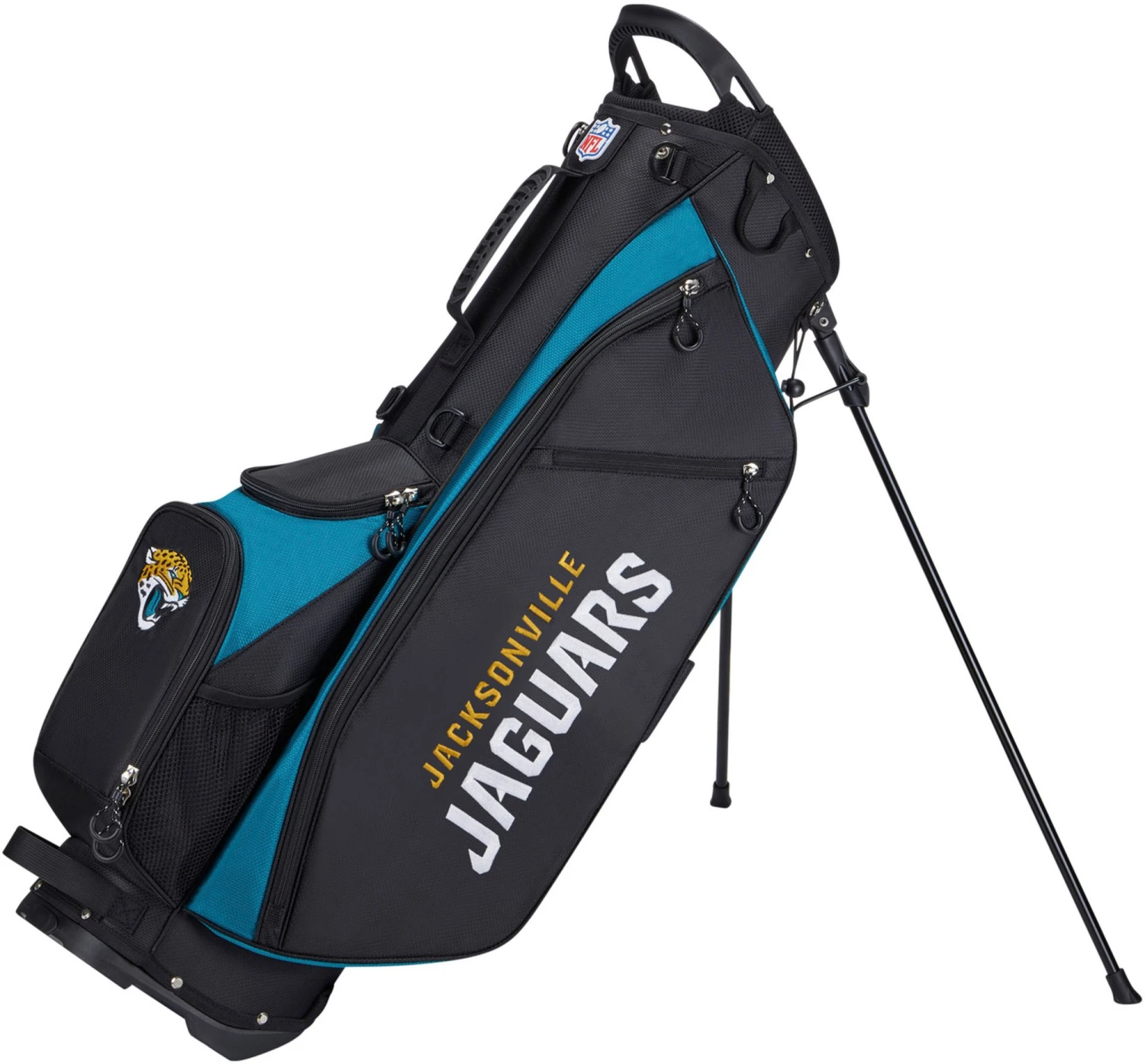 Wilson Jacksonville Jaguars NFL Carry Golf Bag For Unisex 1 Wilson Jacksonville Jaguars NFL Carry Golf Bag For Unisex