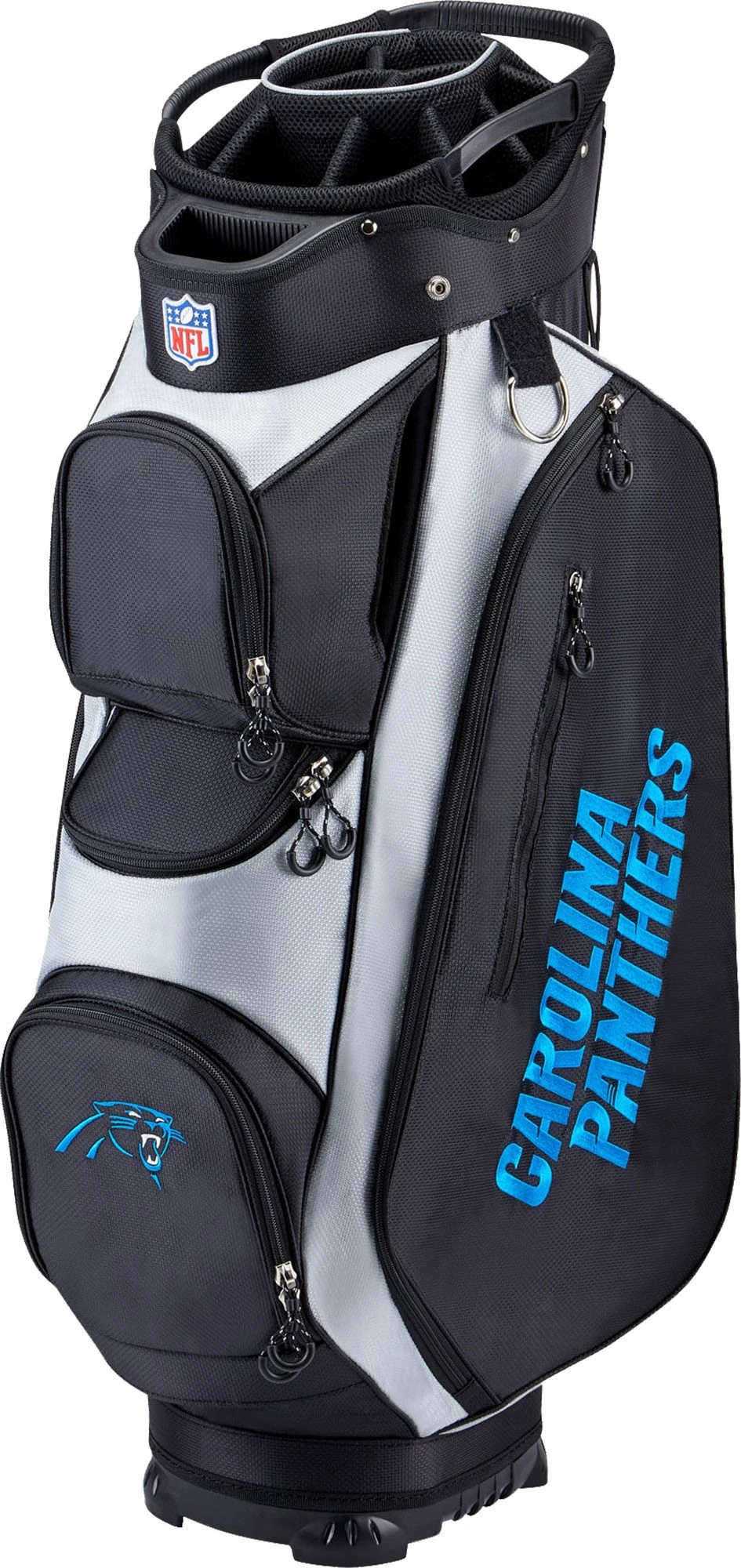 Wilson Carolina Panthers NFL Cart Golf Bag For Men 1 Wilson Carolina Panthers NFL Cart Golf Bag For Men