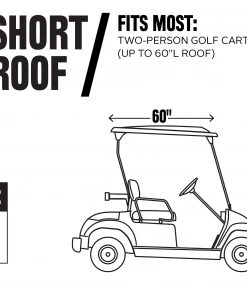 Classic Accessories Fairway FadeSafe Short Quick-Fit Golf Cart Cover – Navy For Unisex -GolfBag Pro Shop unnamed file 1239