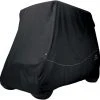 Classic Accessories Fairway Quick-Fit Short Golf Cart Cover - Black For Unisex