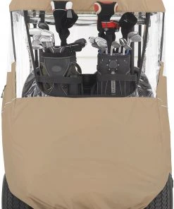 Classic Accessories Fairway Travel Short Golf Cart Enclosure For Unisex Light Khaki -GolfBag Pro Shop unnamed file 1266