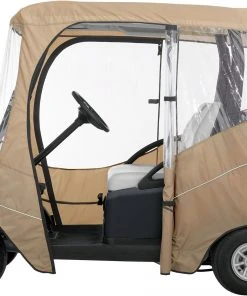 Classic Accessories Fairway Travel Short Golf Cart Enclosure For Unisex Light Khaki -GolfBag Pro Shop unnamed file 1267