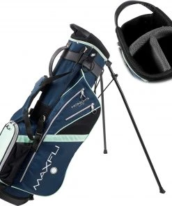 Maxfli Women's 2019 Sunday Stand Golf Bag Navy/mint