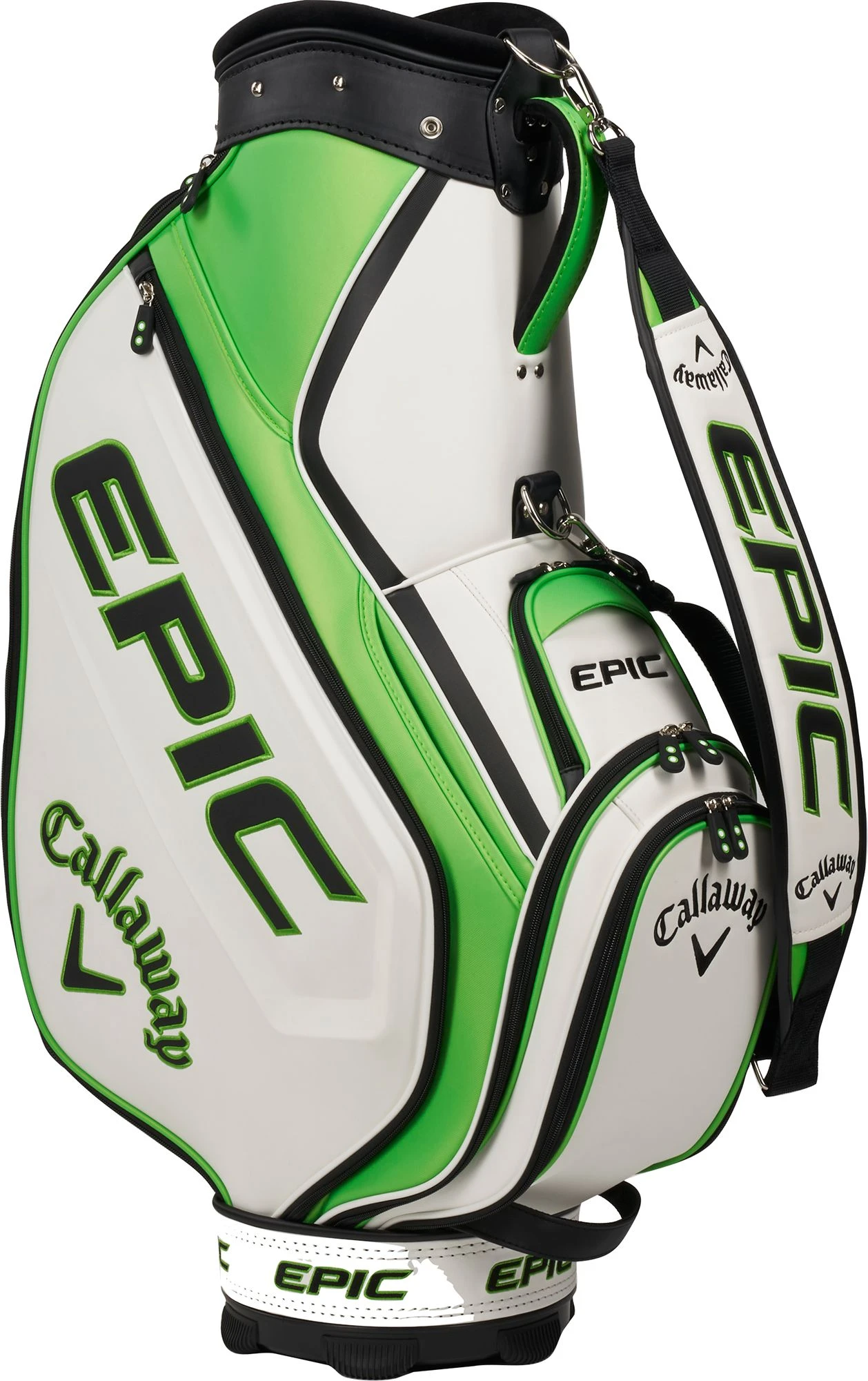Callaway Epic Mini Staff Bag For Men White/neon Green/black 3 Callaway Epic Mini Staff Bag For Men White/neon Green/black - Image 3
