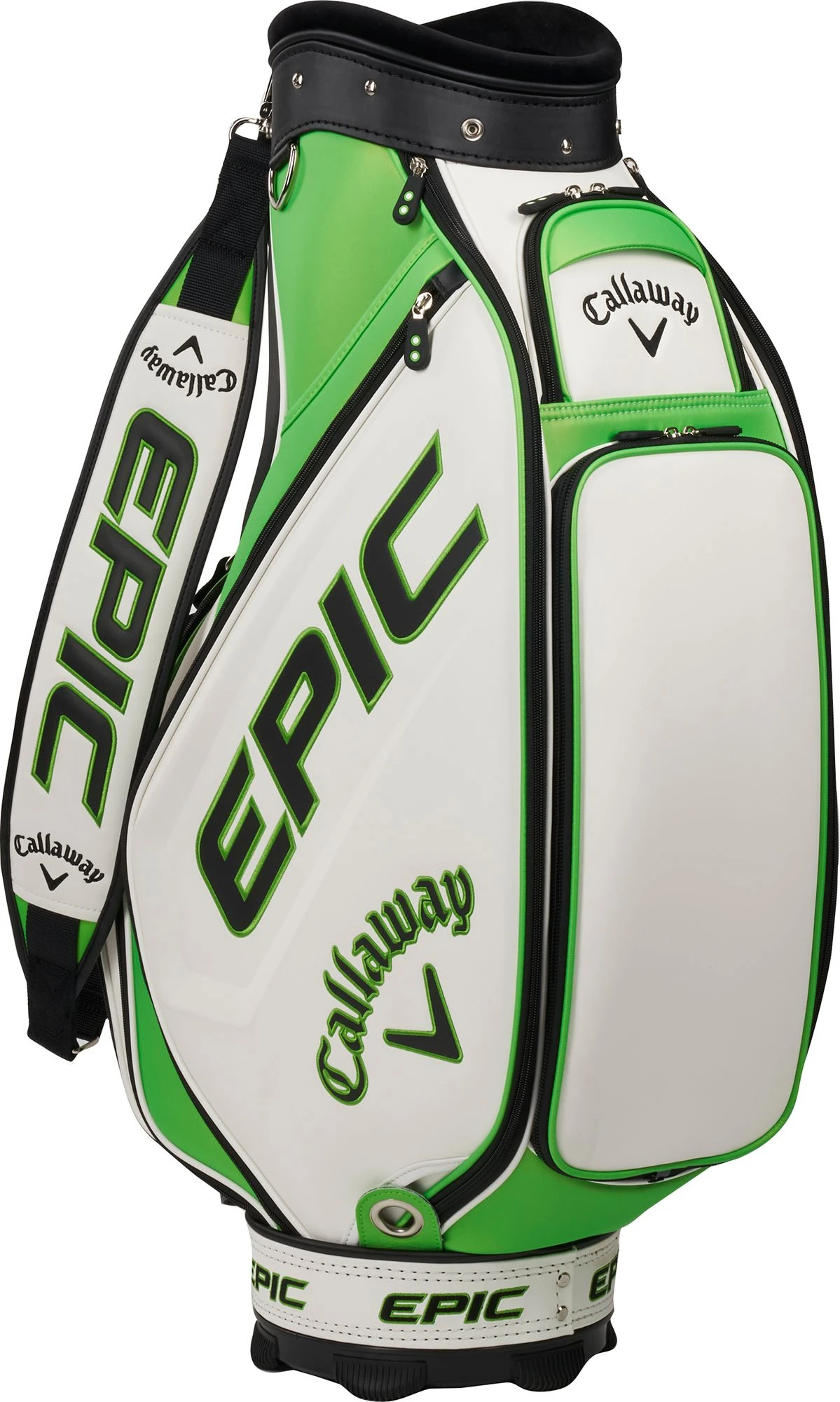 Callaway Epic Mini Staff Bag For Men White/neon Green/black 4 Callaway Epic Mini Staff Bag For Men White/neon Green/black - Image 4
