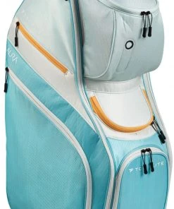 Top Flite Women's 2022 Aura Cart Bag Blue/grey -GolfBag Pro Shop unnamed file 1384