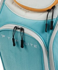 Top Flite Women's 2022 Aura Cart Bag Blue/grey -GolfBag Pro Shop unnamed file 1385