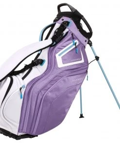 Maxfli Women's 2022 Honors+ 14-Way Stand Bag Purple/white