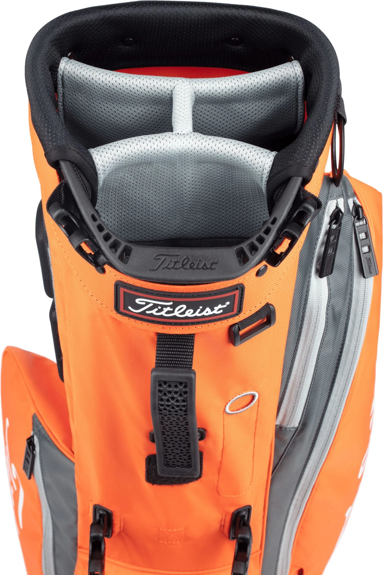 Titleist 2022 Players 4 Stand Bag For Unisex Flame/gray 2 Titleist 2022 Players 4 Stand Bag For Unisex Flame/gray - Image 2