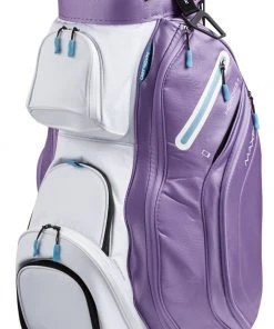 Maxfli Women's 2022 Honors+ Cart Bag Purple/white