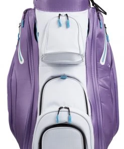 Maxfli Women's 2022 Honors+ Cart Bag Purple/white -GolfBag Pro Shop unnamed file 1403