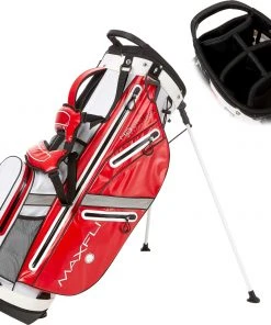 Maxfli 2019 H2onors Stand Golf Bag For Men White/red