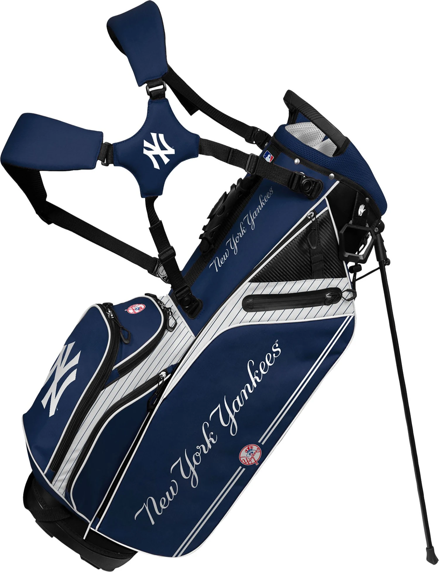 WinCraft Team Effort New York Yankees Caddie Carry Hybrid Bag For Men 1 WinCraft Team Effort New York Yankees Caddie Carry Hybrid Bag For Men