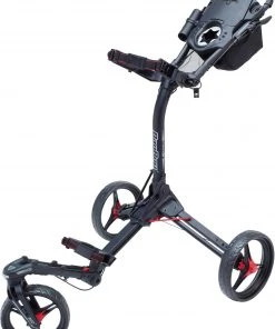 Bag Boy TriSwivel II Push Cart For Unisex Matte Black/red
