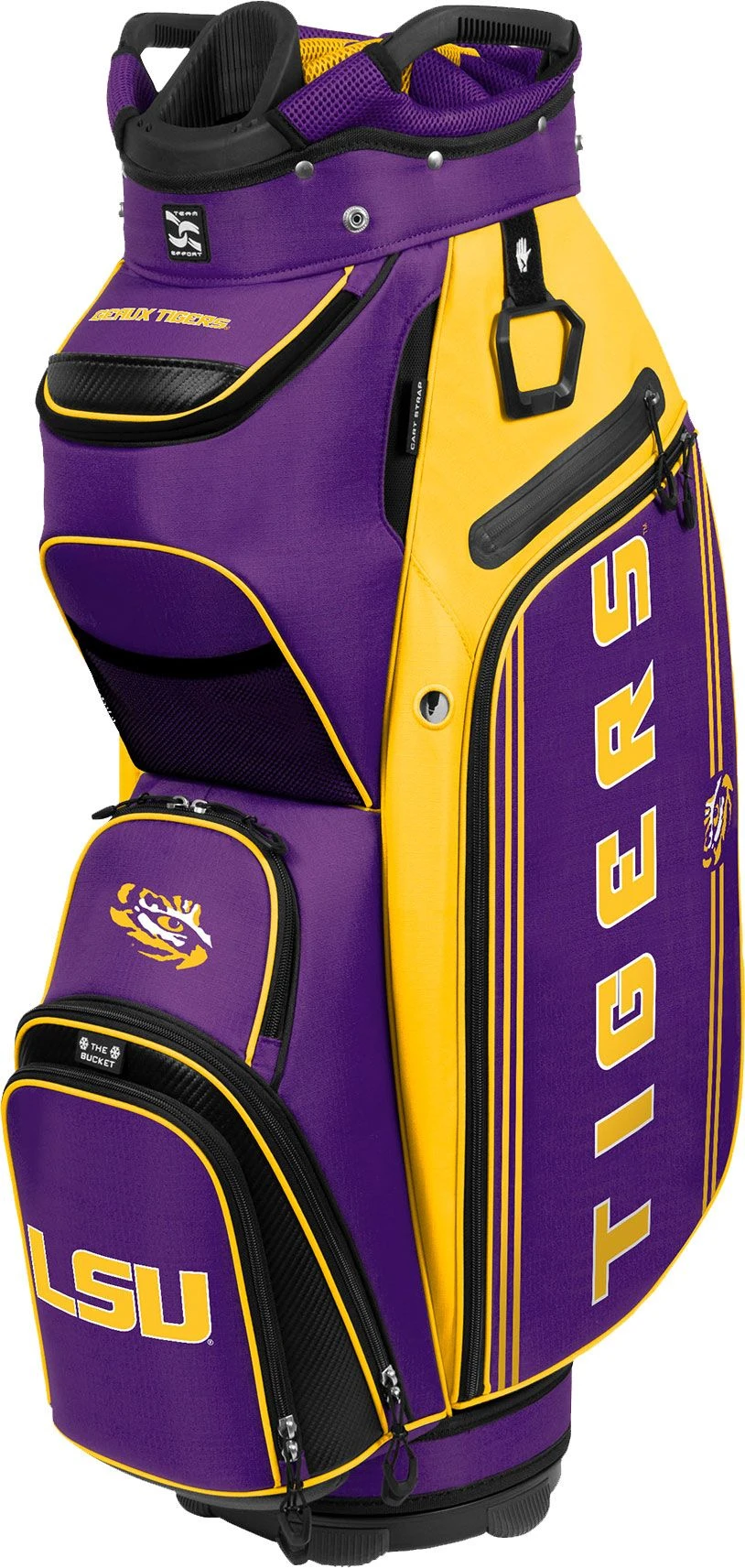 WinCraft Team Effort LSU Tigers Bucket III Cooler Cart Bag For Women 1 WinCraft Team Effort LSU Tigers Bucket III Cooler Cart Bag For Women