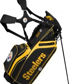WinCraft Team Effort Pittsburgh Steelers Caddie Carry Hybrid Bag For Men
