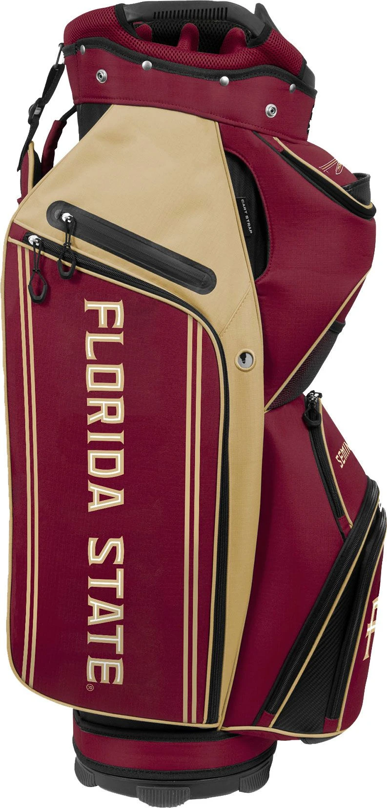 WinCraft Team Effort Florida State Seminoles Bucket III Cooler Cart Bag For Men 3 WinCraft Team Effort Florida State Seminoles Bucket III Cooler Cart Bag For Men - Image 3