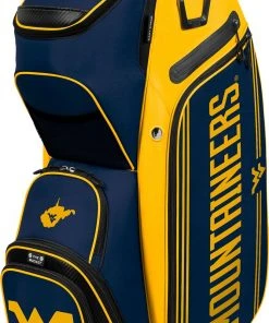 WinCraft Team Effort West Virginia Mountaineers Bucket III Cooler Cart Bag For Unisex