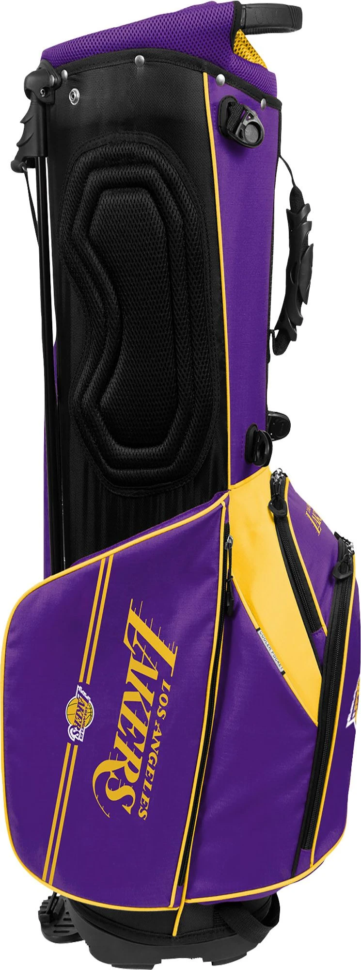 WinCraft Team Effort Los Angeles Lakers Caddie Carry Hybrid Bag For Women 2 WinCraft Team Effort Los Angeles Lakers Caddie Carry Hybrid Bag For Women - Image 2