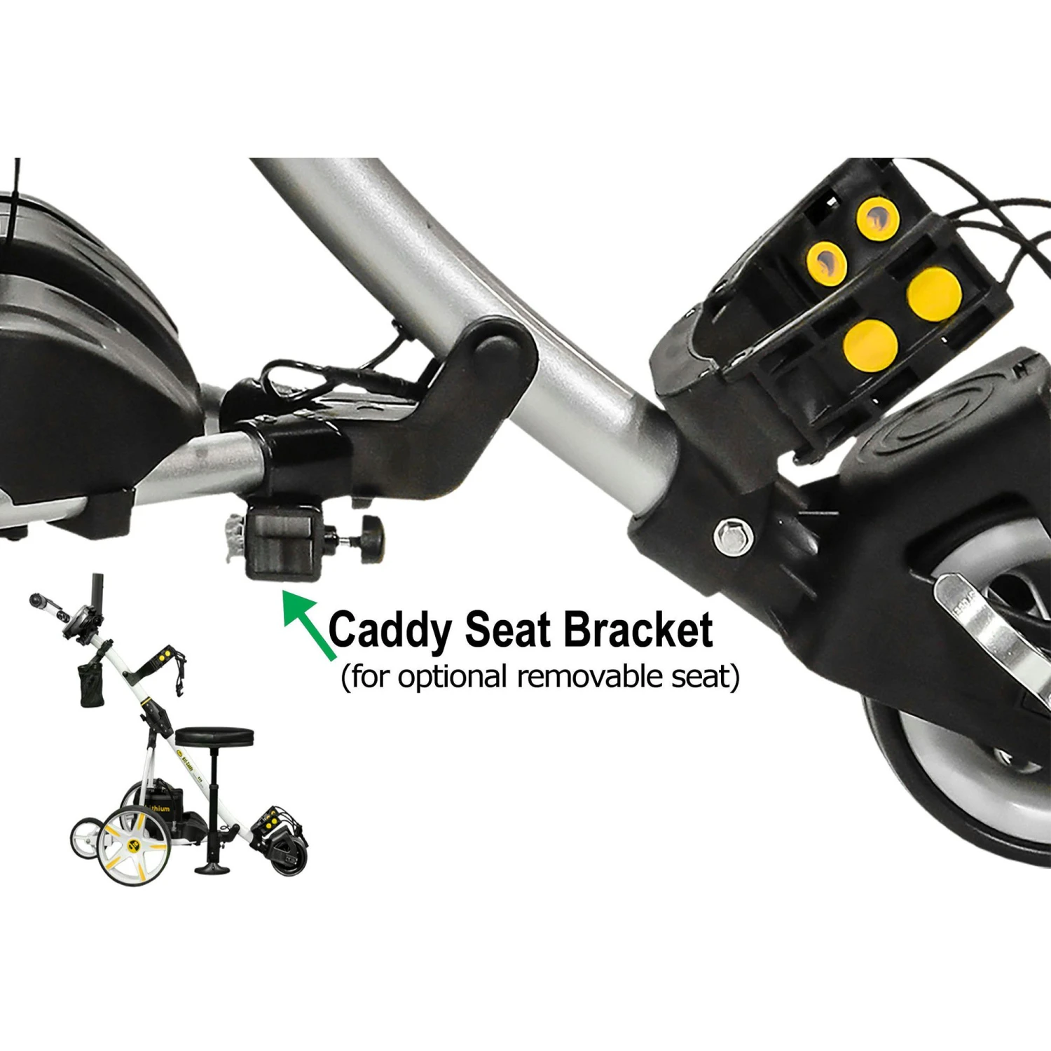 Bat Caddy BatCaddy X3R Electric Caddy For Unisex Phantom Black 6 Bat Caddy BatCaddy X3R Electric Caddy For Unisex Phantom Black - Image 6