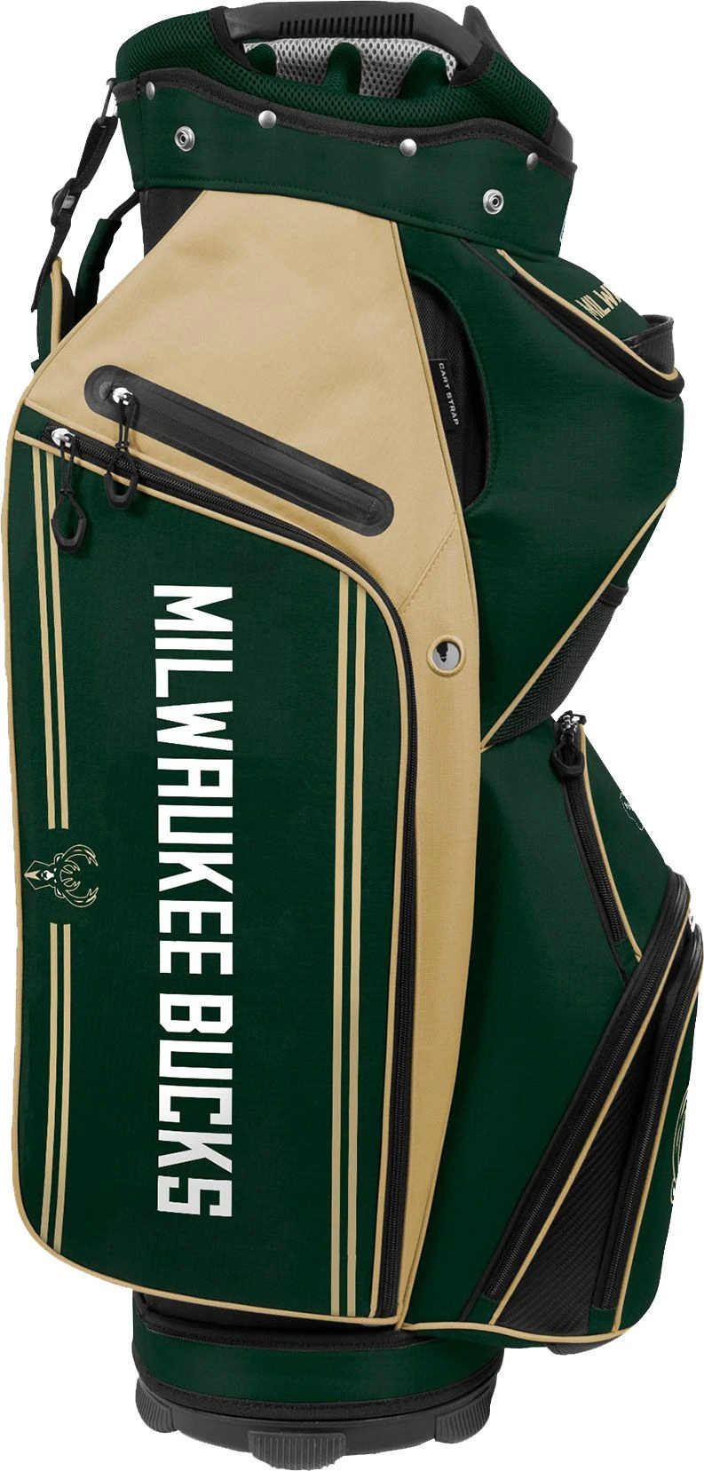 WinCraft Team Effort Milwaukee Bucks Bucket III Cooler Cart Bag For Men 3 WinCraft Team Effort Milwaukee Bucks Bucket III Cooler Cart Bag For Men - Image 3