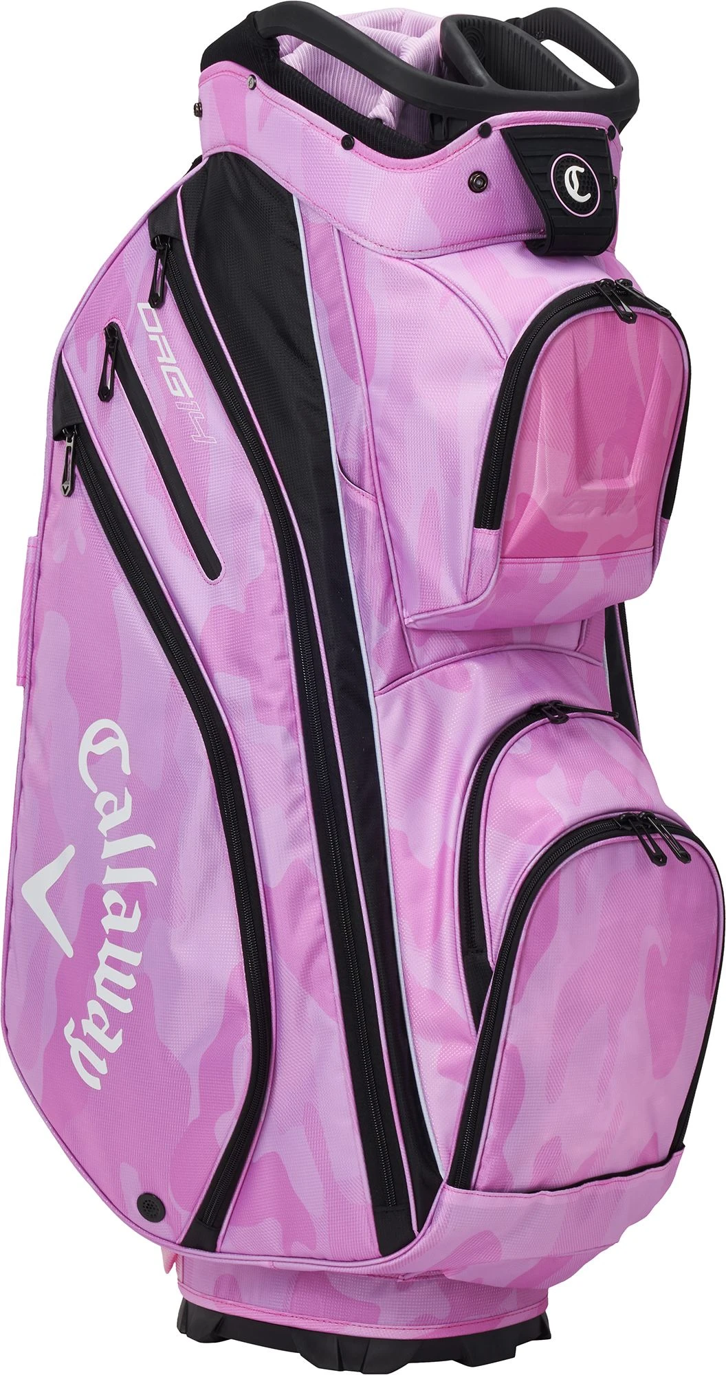 Callaway Women's 2022 Org 14 Cart Bag For Unisex Pink Camo 4 Callaway Women's 2022 Org 14 Cart Bag For Unisex Pink Camo - Image 4
