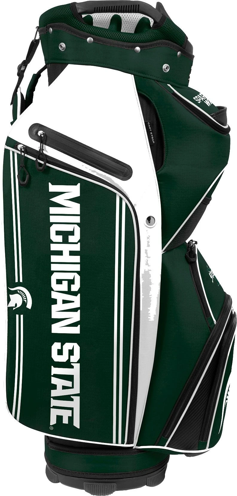 WinCraft Team Effort Michigan State Spartans Bucket III Cooler Cart Bag For Men 3 WinCraft Team Effort Michigan State Spartans Bucket III Cooler Cart Bag For Men - Image 3