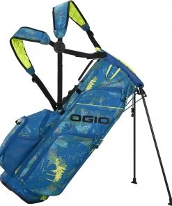 OGIO WOODE 8 Hybrid Stand Bag For Men Blue Floral