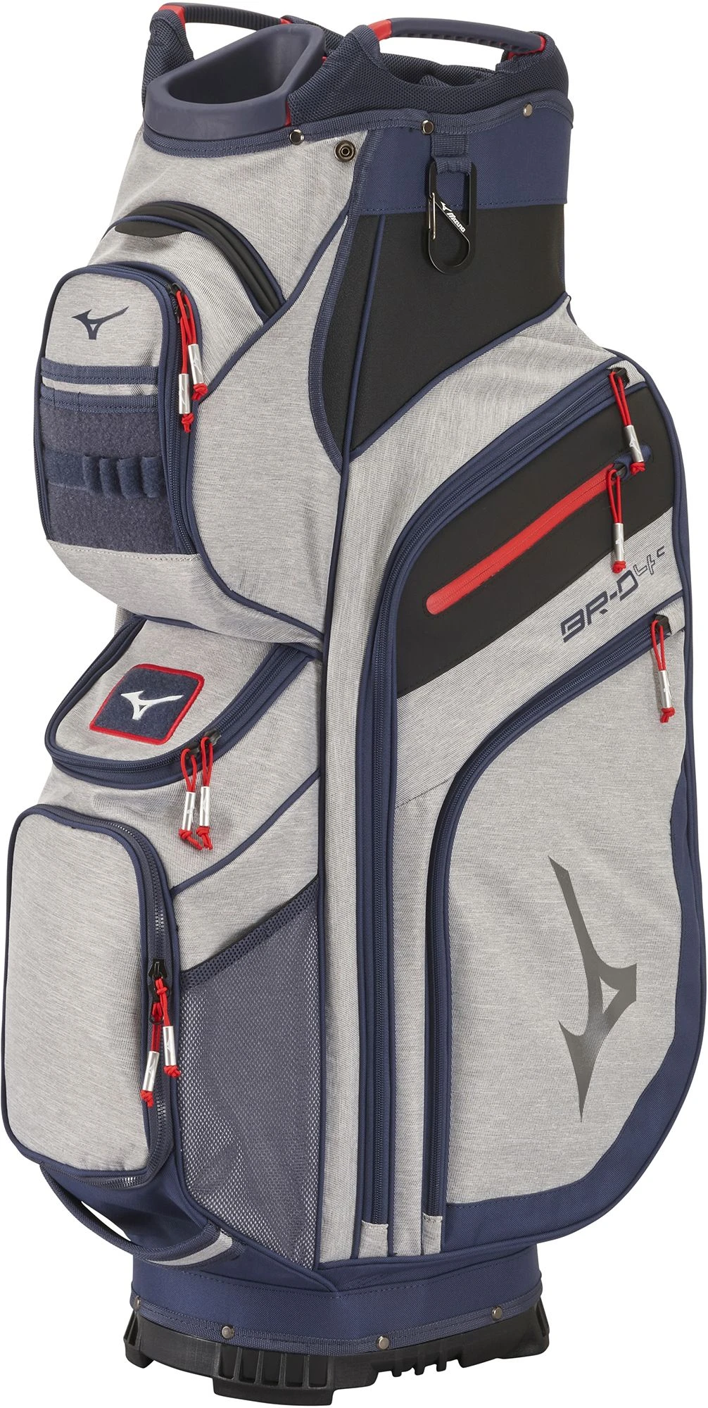 Mizuno BR-D4C Cart Bag For Women Heather Grey/navy 1 Mizuno BR-D4C Cart Bag For Women Heather Grey/navy