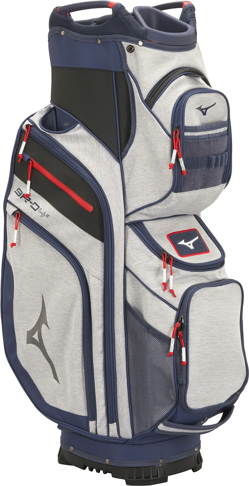 Mizuno BR-D4C Cart Bag For Women Heather Grey/navy 3 Mizuno BR-D4C Cart Bag For Women Heather Grey/navy - Image 3