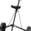 Tour Trek TourTrek 2-Wheel Push Cart For Unisex Black
