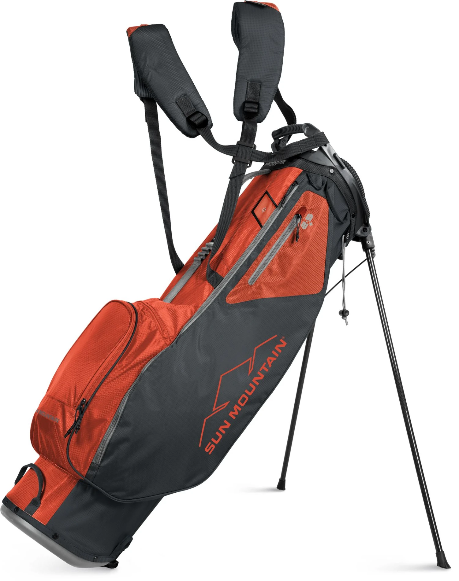 Sun Mountain 2022 2.5+ Stand Bag For Women Gunmetal/inferno 1 Sun Mountain 2022 2.5+ Stand Bag For Women Gunmetal/inferno