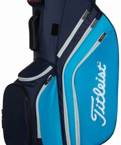 Titleist Men's 2020 Cart 14 Lightweight Cart Golf Bag Navy/white/red