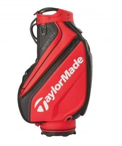 TaylorMade 2022 Stealth Tour Staff Bag For Men Red/black -GolfBag Pro Shop unnamed file 297