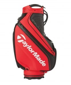 TaylorMade 2022 Stealth Tour Staff Bag For Men Red/black -GolfBag Pro Shop unnamed file 298