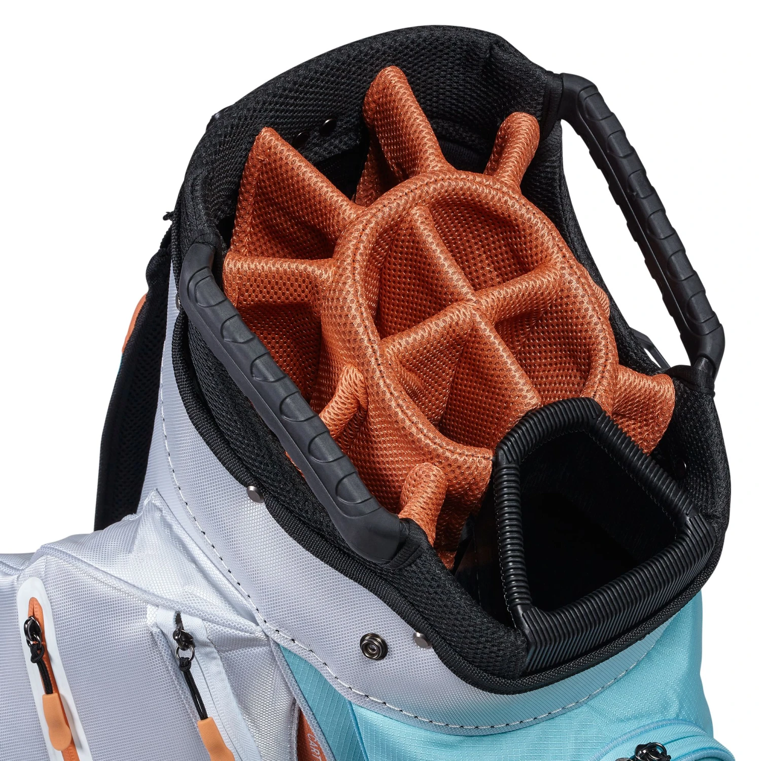 Maxfli Women's 2021 Honors+ 14-Way Cart Bag Blue/gray 3 Maxfli Women's 2021 Honors+ 14-Way Cart Bag Blue/gray - Image 3