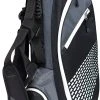 Golf Gifts & Gallery Club Champ 31" Junior Stand Bag For Girls' Black/white