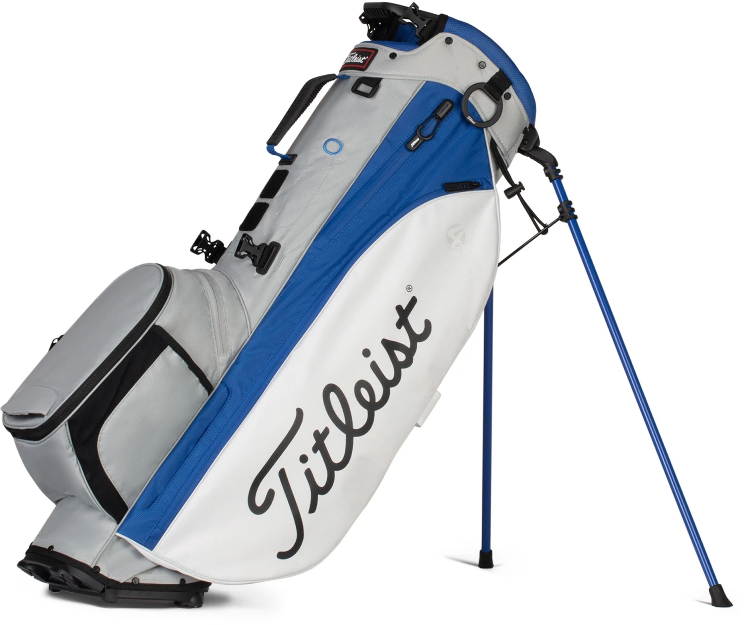 Titleist 2021 Players 4 Plus Stand Bag For Men Navy/white/red 1 Titleist 2021 Players 4 Plus Stand Bag For Men Navy/white/red