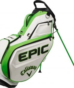 Callaway Epic Staff Single Strap Stand Bag For Unisex White/neon Green/black