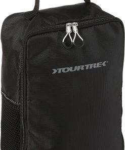 Tour Trek TourTrek Golf Shoe Bag For Unisex Black