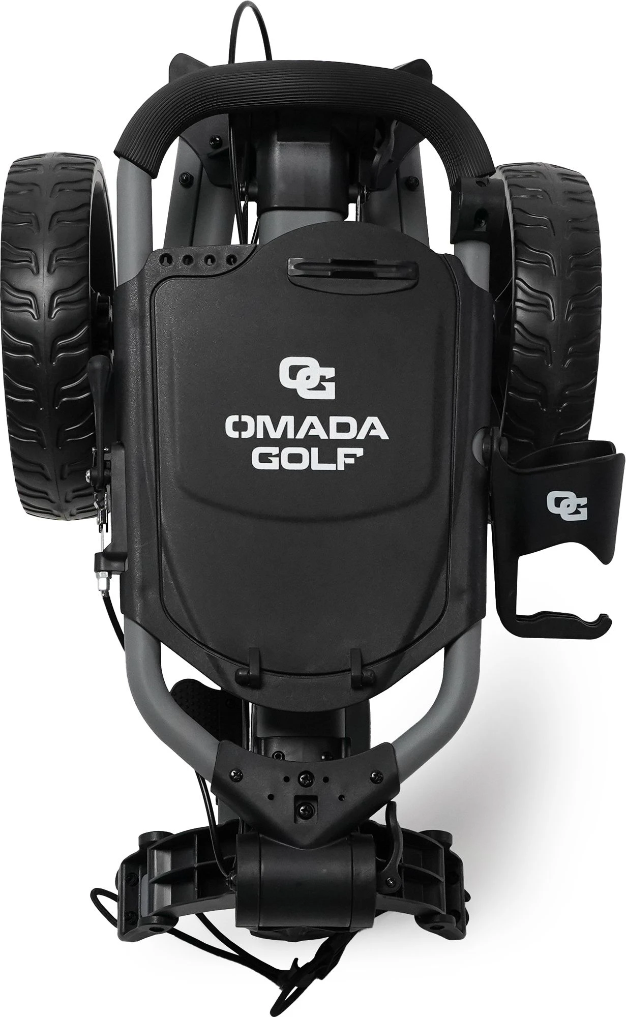 OMADA Golf Trilite Push Cart For Unisex White 3 OMADA Golf Trilite Push Cart For Unisex White - Image 3