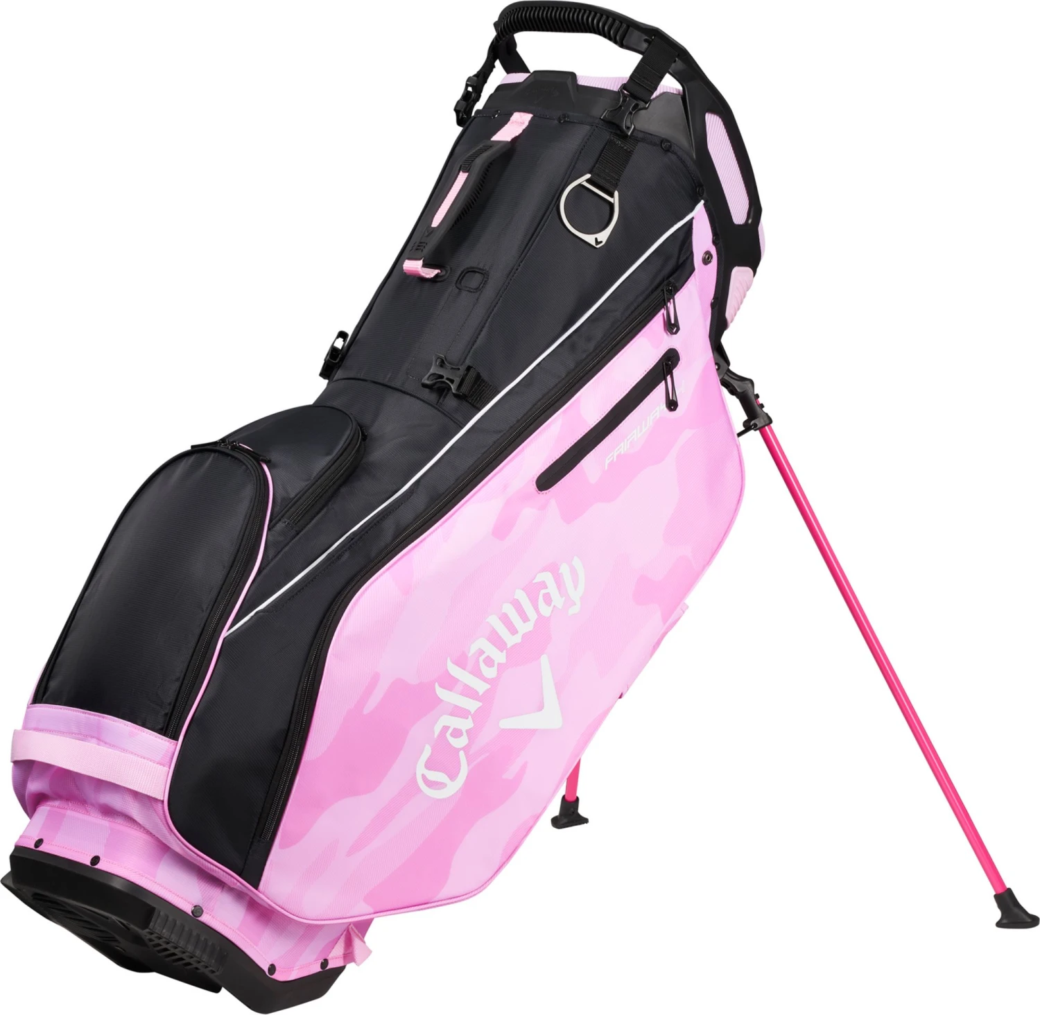 Callaway Women's 2022 Fairway 14 Stand Bag Black/pink Camo 1 Callaway Women's 2022 Fairway 14 Stand Bag Black/pink Camo
