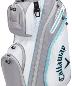 Callaway Women's 2021 ORG 14 Cart Bag White/silver/light Blue