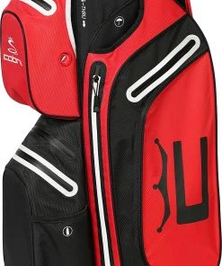 Cobra 2022 UltraDry Pro Cart Bag For Women Black/high Risk Red