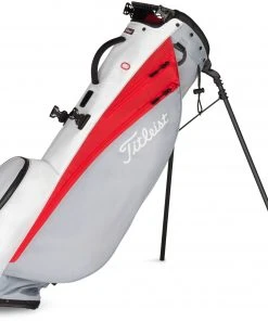 Titleist 2020 Players 4 Carbon Stand Golf Bag For Men Navy/white/red