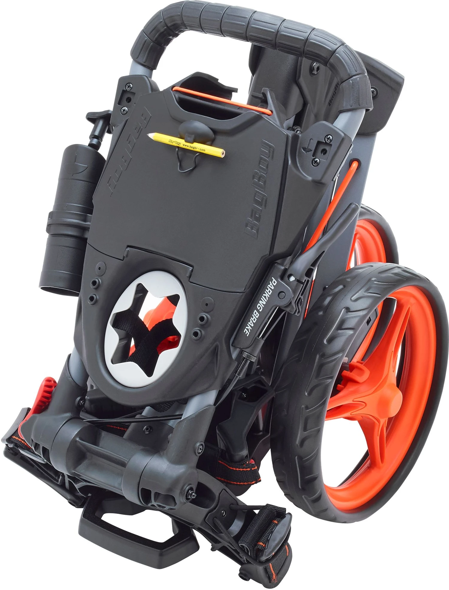 Bag Boy Compact 3 Push Cart For Unisex Black/red 3 Bag Boy Compact 3 Push Cart For Unisex Black/red - Image 3