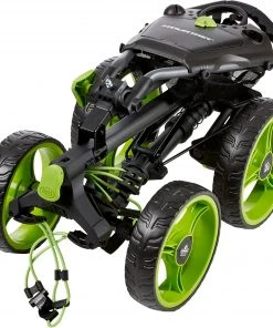 Tour Trek TourTrek 2018 One-Click 4-Wheel Push Cart For Unisex Charcoal/lime -GolfBag Pro Shop unnamed file 55